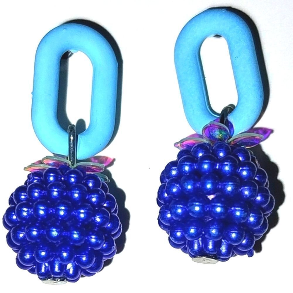 Superβcute blueberry fashionβearrings
